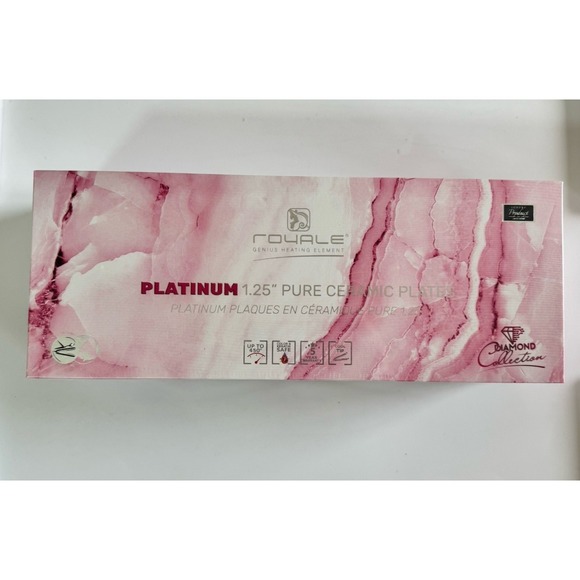 New Royale Platinum Genius Flat Iron 1.25